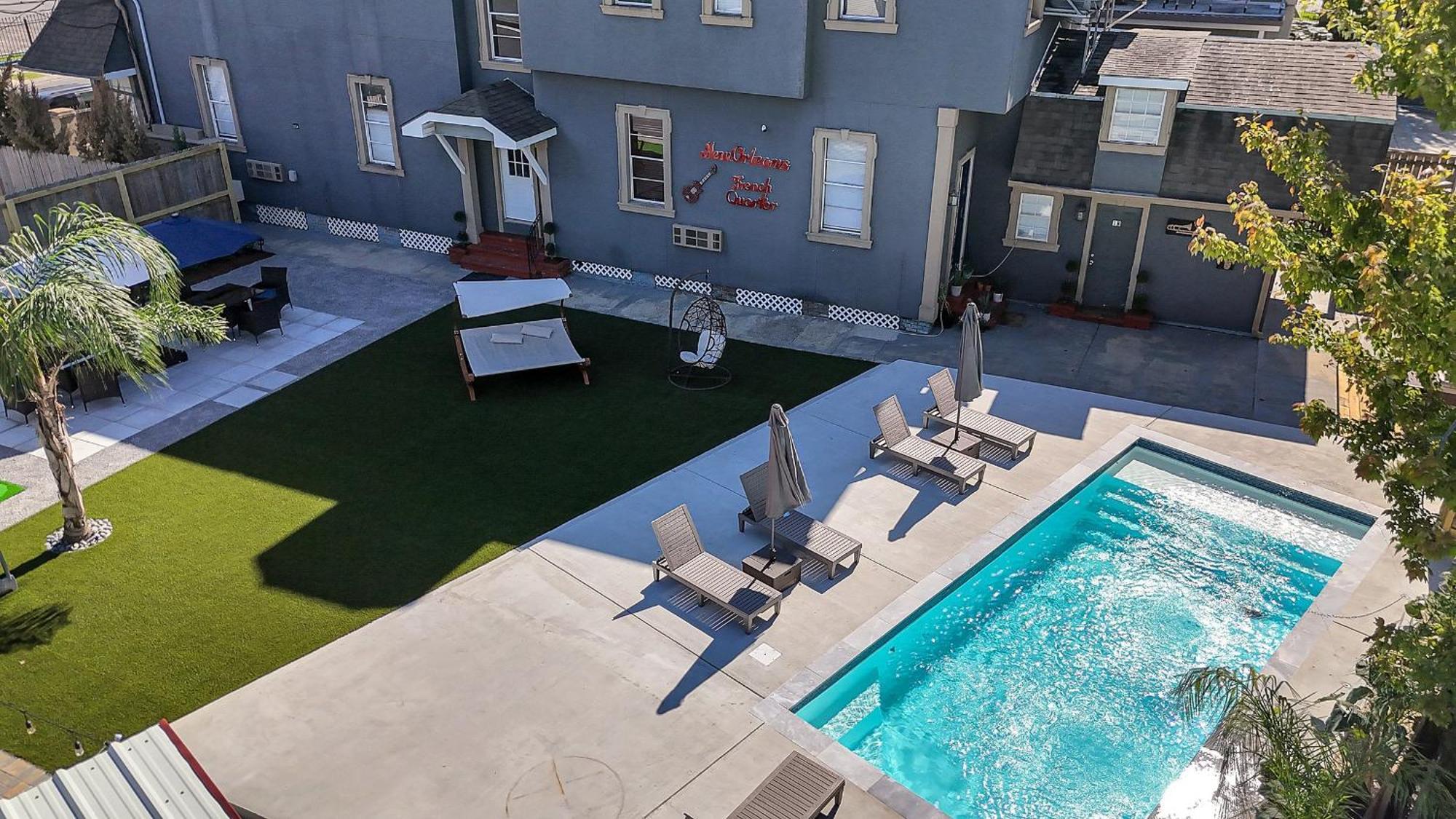 Sleeps 24-Spacious Suites Near Fq W Pool New Orleans Exterior photo