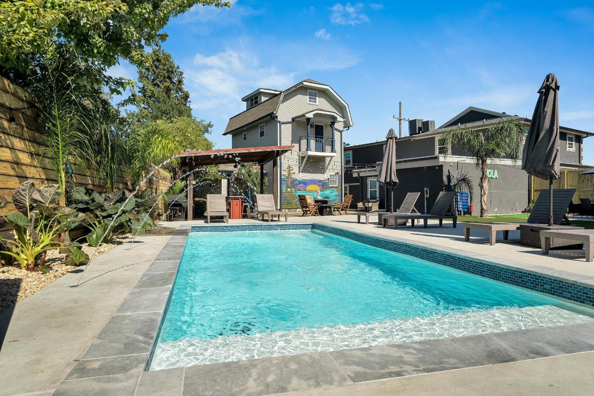 Sleeps 24-Spacious Suites Near Fq W Pool New Orleans Exterior photo